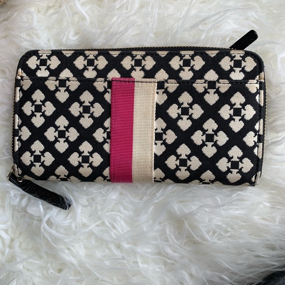Kate Spade pink and black wallet - Picture 3 of 4